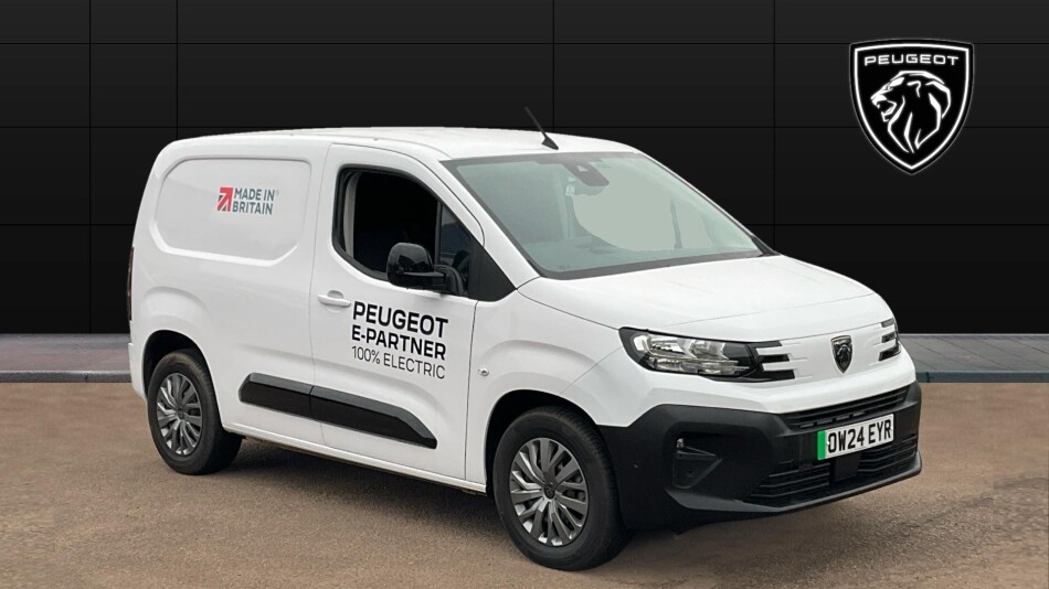 Peugeot Partner E-Standard 100kW 52kWh Asphalt Van Auto